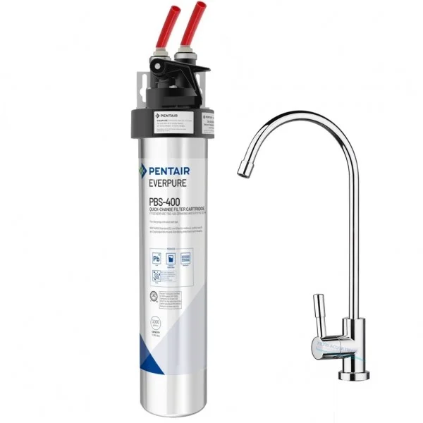 Kit Everpure PBS-400 con Rubinetto e Testata QL3B