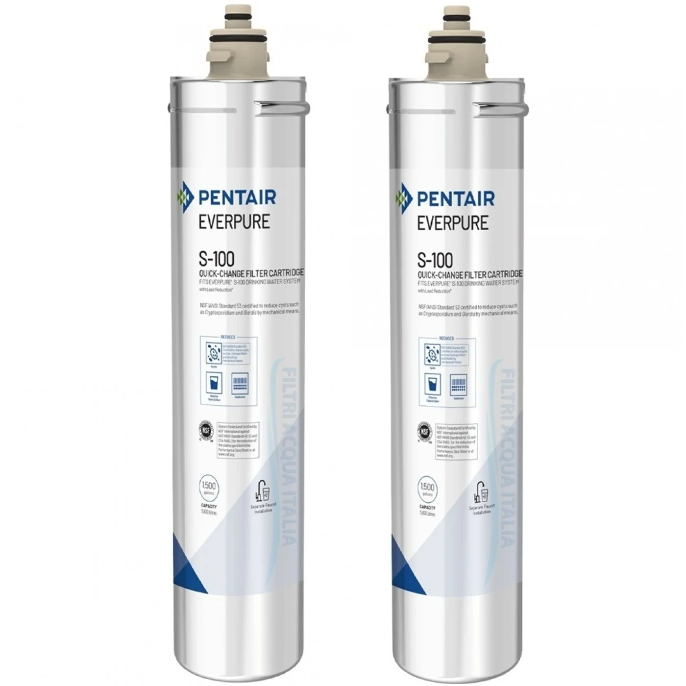 EVERPURE S100 EV9601-04 SET 2 PEZZI EVERPURE S100 EV9601-04 SET 2 PEZZI