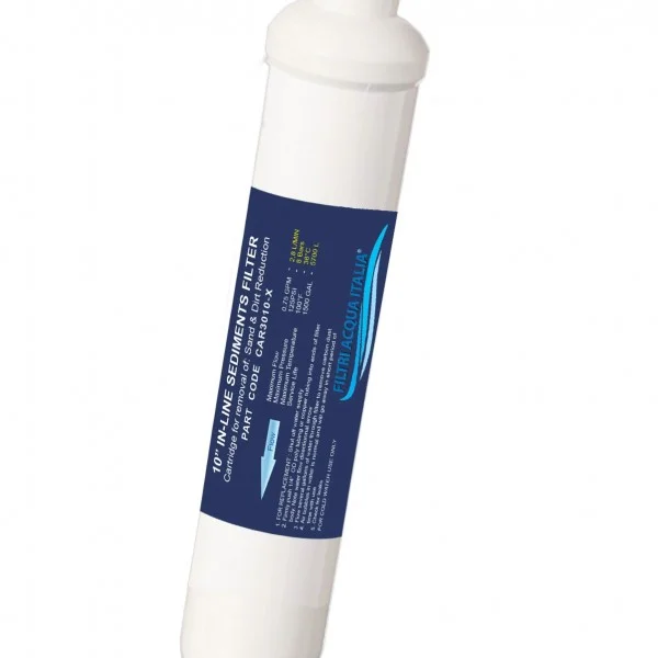 Filtro in Linea CAR 3010 Sedimenti 2 X 10" Attacco 1/4" FPT      