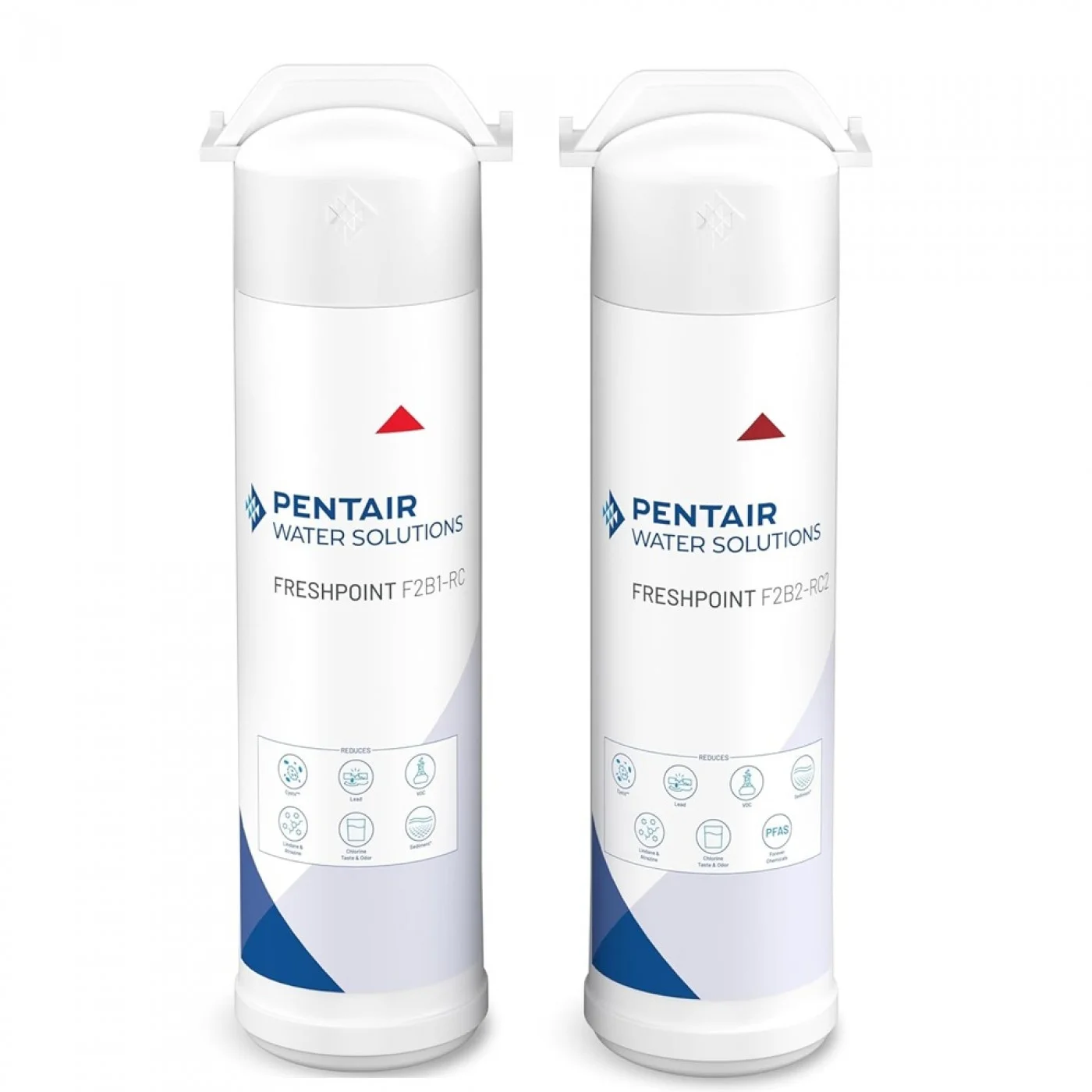 Cartuccia Filtro Acqua Pentair FreshPoint F2B1-RC + F2B2-RC2 Set 2 Pezzi per FreshPoint F3000 