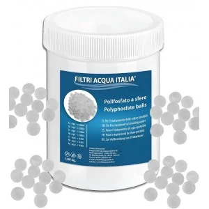 Polifosfato a Sfere Ricarica 1,00 Kg. per Filtro Anticalcare