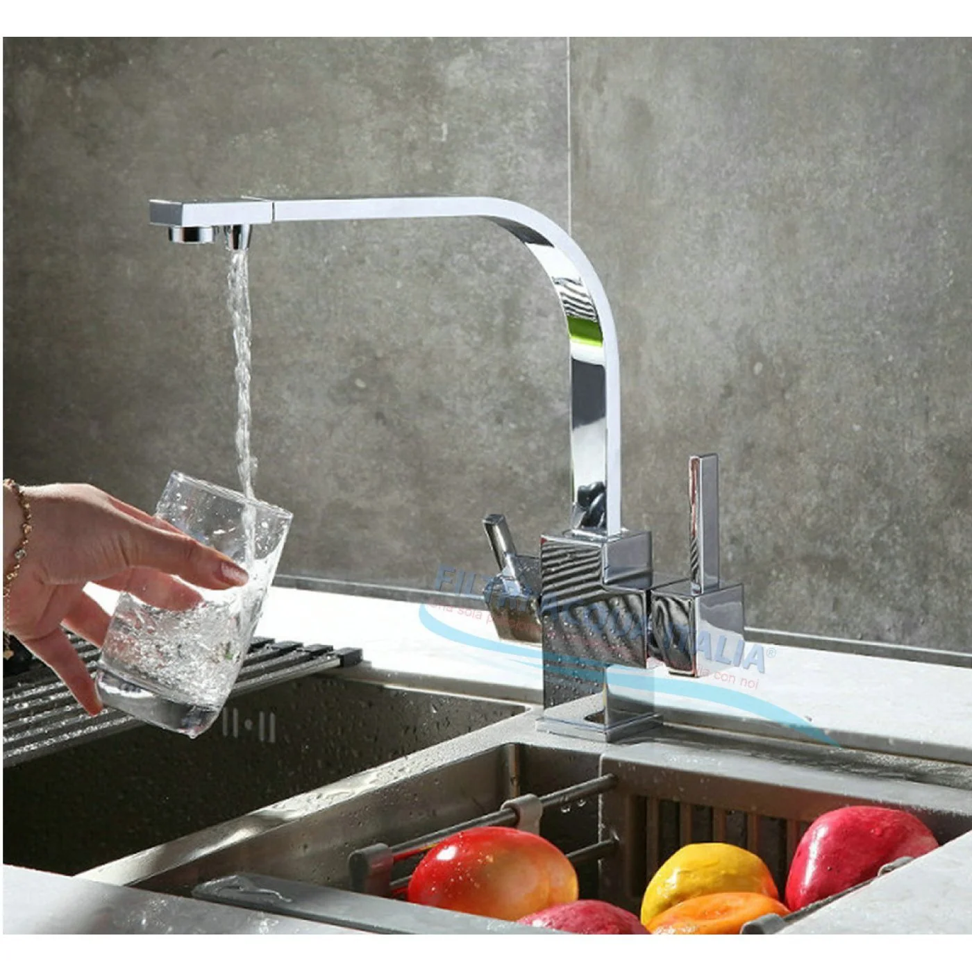 RUBINETTO 3 VIE DAISY PER DEPURATORE ACQUA RUBINETTO 3 VIE DAISY PER DEPURATORE ACQUA