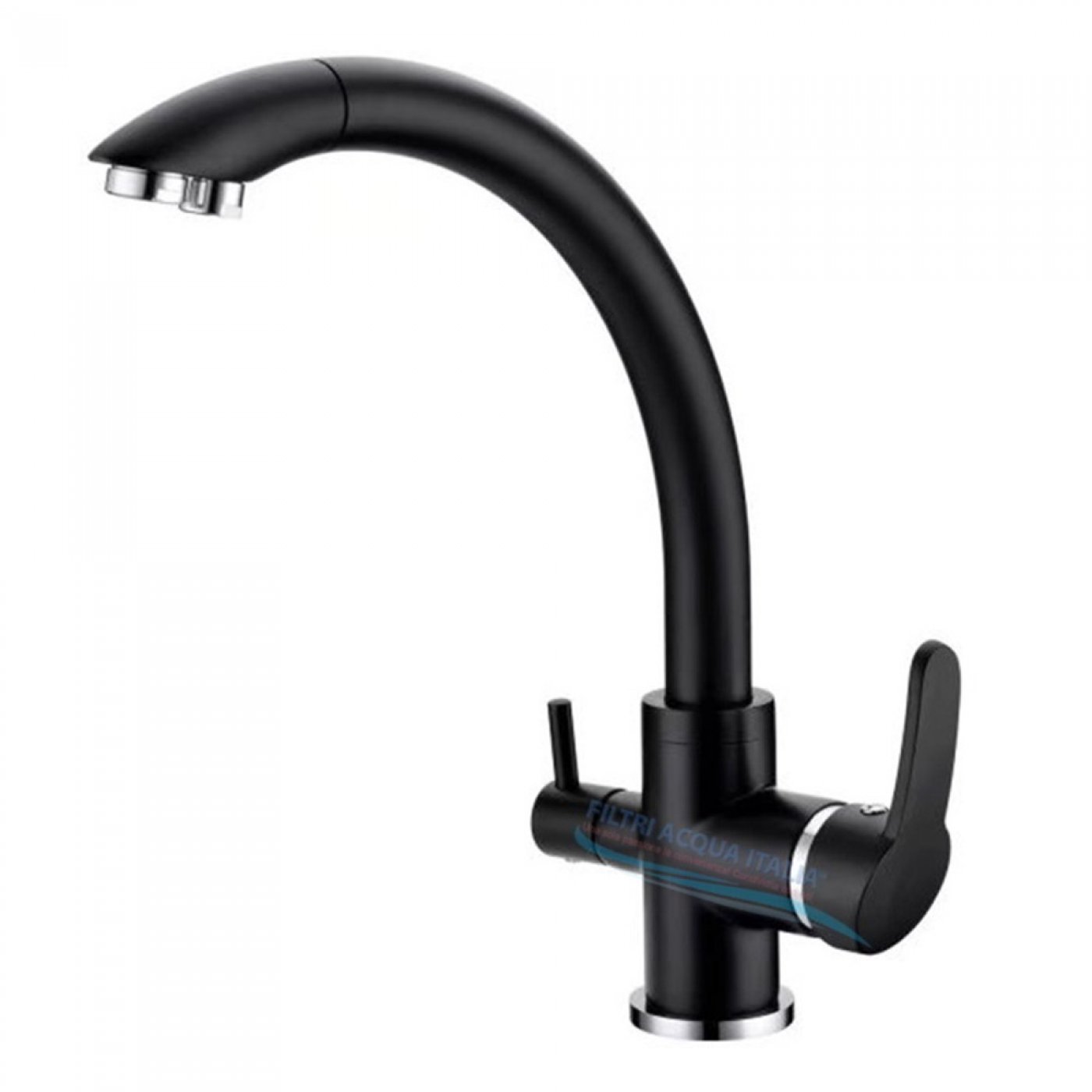 RUBINETTO 3 VIE NERO PER DEPURATORE ACQUA RUBINETTO 3 VIE NERO PER DEPURATORE ACQUA