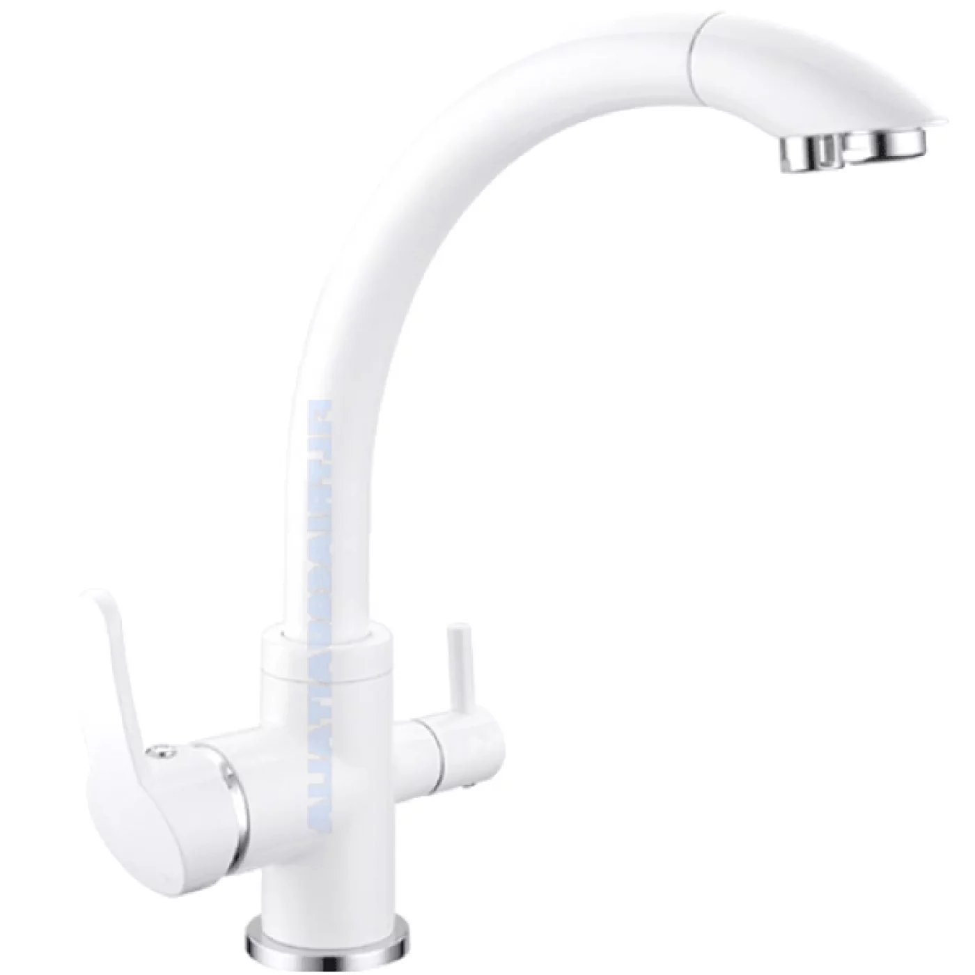 RUBINETTO 3 VIE BIANCO PER DEPURATORE ACQUA RUBINETTO 3 VIE BIANCO PER DEPURATORE ACQUA
