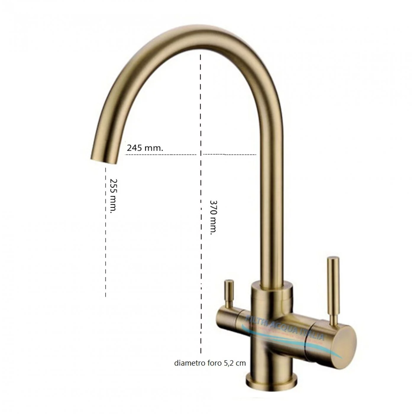 RUBINETTO 3 VIE OTTONE PER DEPURATORE ACQUA MODELLO POLDO RUBINETTO 3 VIE OTTONE PER DEPURATORE ACQUA MODELLO POLDO