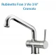 RUBINETTO 3 VIE FRAN PER DEPURATORE ACQUA
