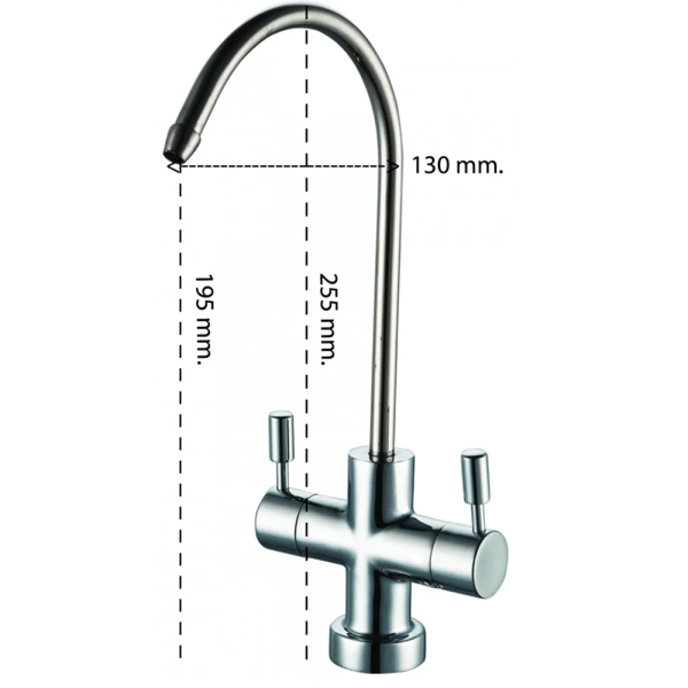 RUBINETTO A 2 VIE PER DEPURATORE ACQUA RUN RUBINETTO A 2 VIE PER DEPURATORE ACQUA RUN