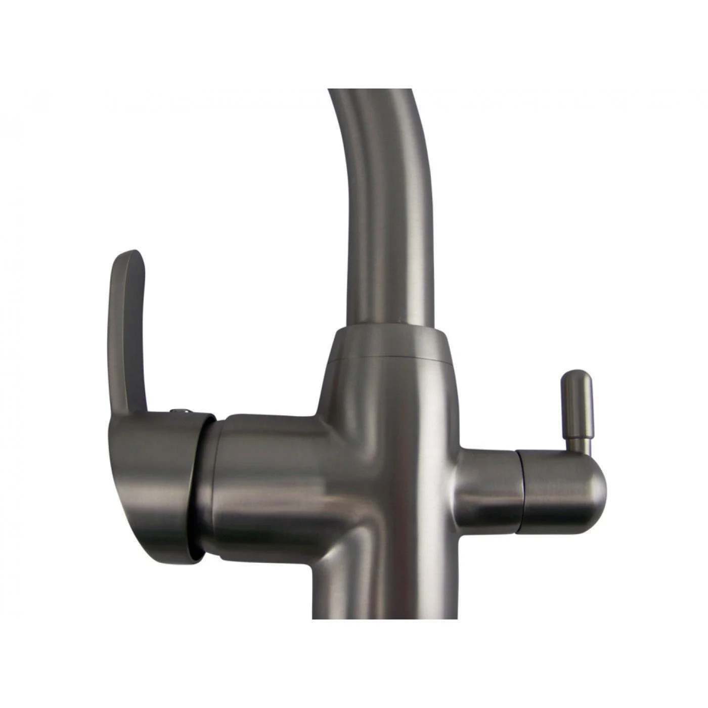 RUBINETTO 3 VIE NILO PER DEPURATORE ACQUA NICHEL SPAZZOLATO RUBINETTO 3 VIE NILO PER DEPURATORE ACQUA NICHEL SPAZZOLATO