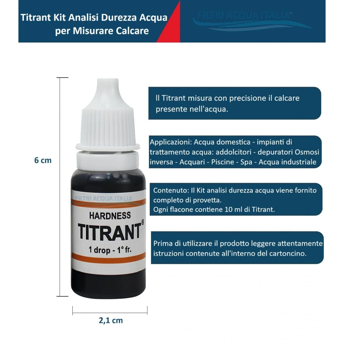 TITRANT ANALISI CALCARE MISURATORE DUREZZA ACQUA TITRANT ANALISI CALCARE MISURATORE DUREZZA ACQUA