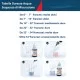 TITRANT ANALISI CALCARE MISURATORE DUREZZA ACQUA 