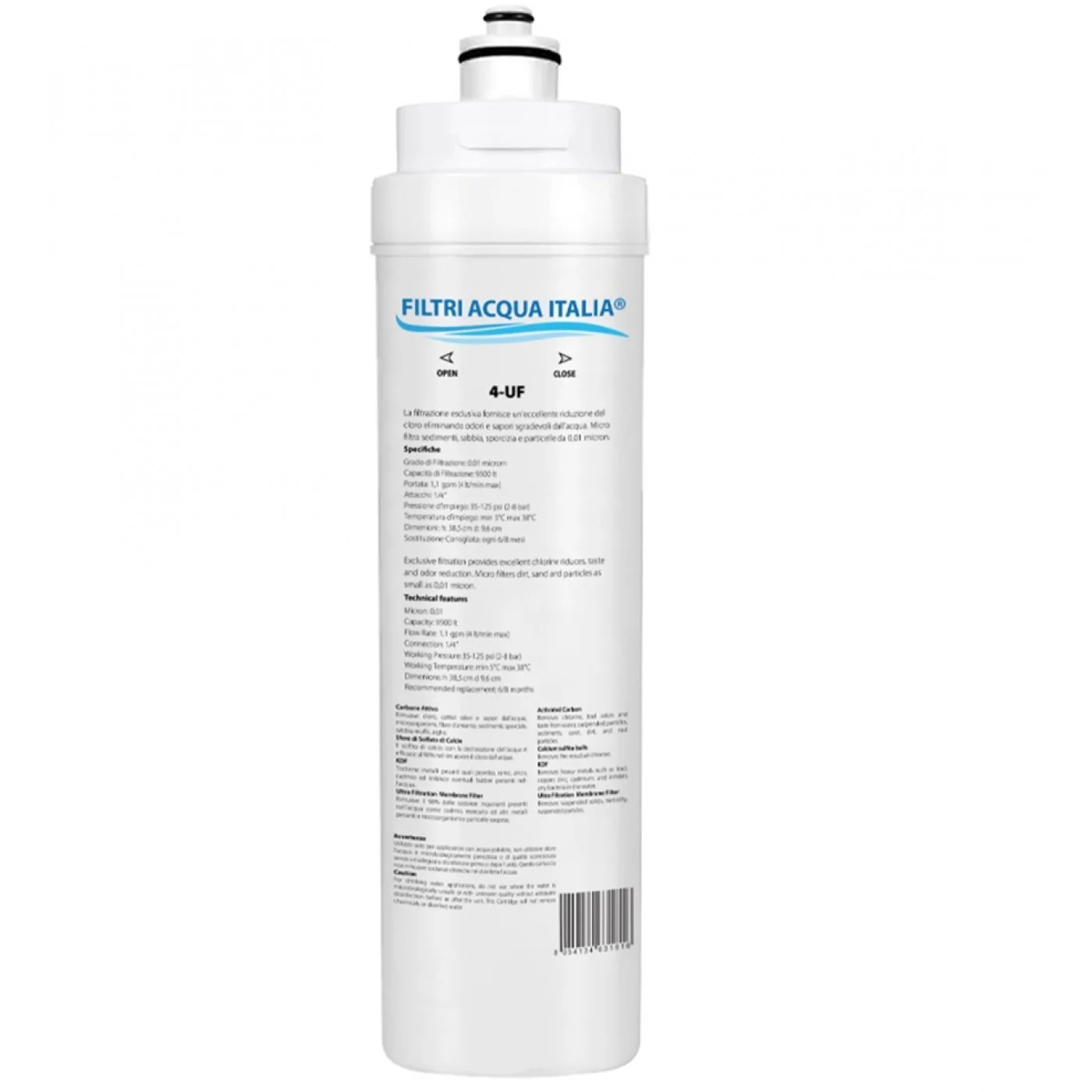 FILTRO ACQUA 4-UF FILTRO ACQUA 4-UF