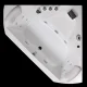 VASCA BAGNO IDROMASSAGGIO ANGOLARE 135X135X62 ARIEL VASCA BAGNO IDROMASSAGGIO ANGOLARE 135X135X62 ARIEL