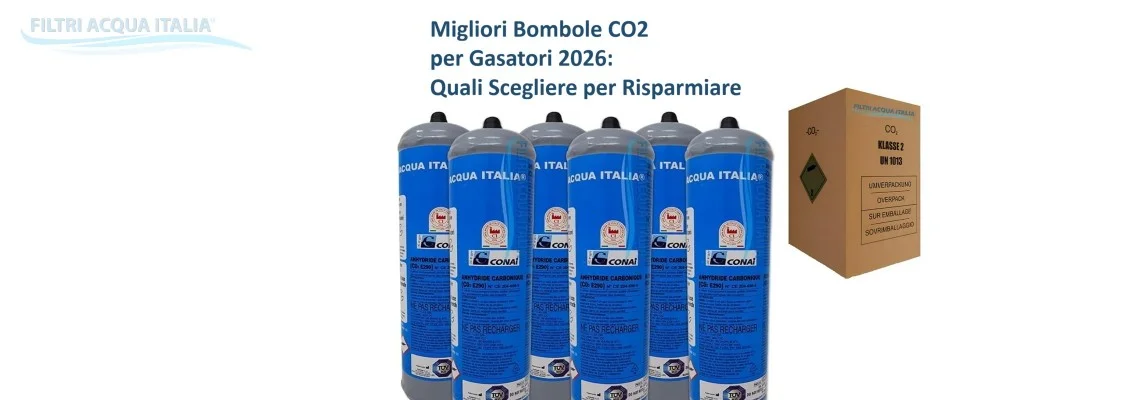 Migliori Bombole CO2 per Gasatori 2026: Quali Scegliere per Risparmiare