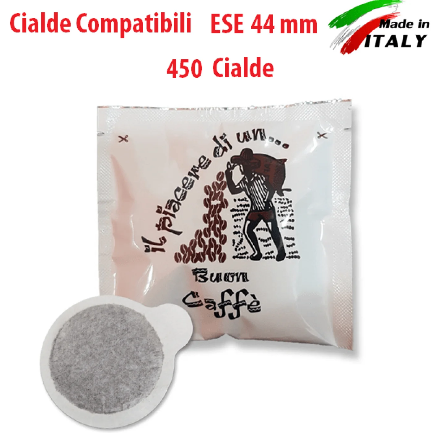 CIALDE COMPATABILI ESE 44 SCATOLA 450 PZ CIALDE COMPATABILI ESE 44 SCATOLA 450 PZ
