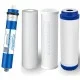 Kit Filtri Acqua Osmosi 3 Stadi con Membrana 75 GPD Kit Filtri Acqua Osmosi 3 Stadi con Membrana 75 GPD