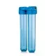 CONTENITORE DOPPIO PER FILTRO ACQUA 20" ATTACCO 1" CON STAFFA E CHIAVE CONTENITORE DOPPIO PER FILTRO ACQUA 20" ATTACCO 1" CON STAFFA E CHIAVE