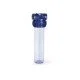 CONTENITORE PER FILTRO ACQUA TRASPARENTE 10" ATTACCO 1 Pollice CONTENITORE PER FILTRO ACQUA TRASPARENTE 10" ATTACCO 1 Pollice