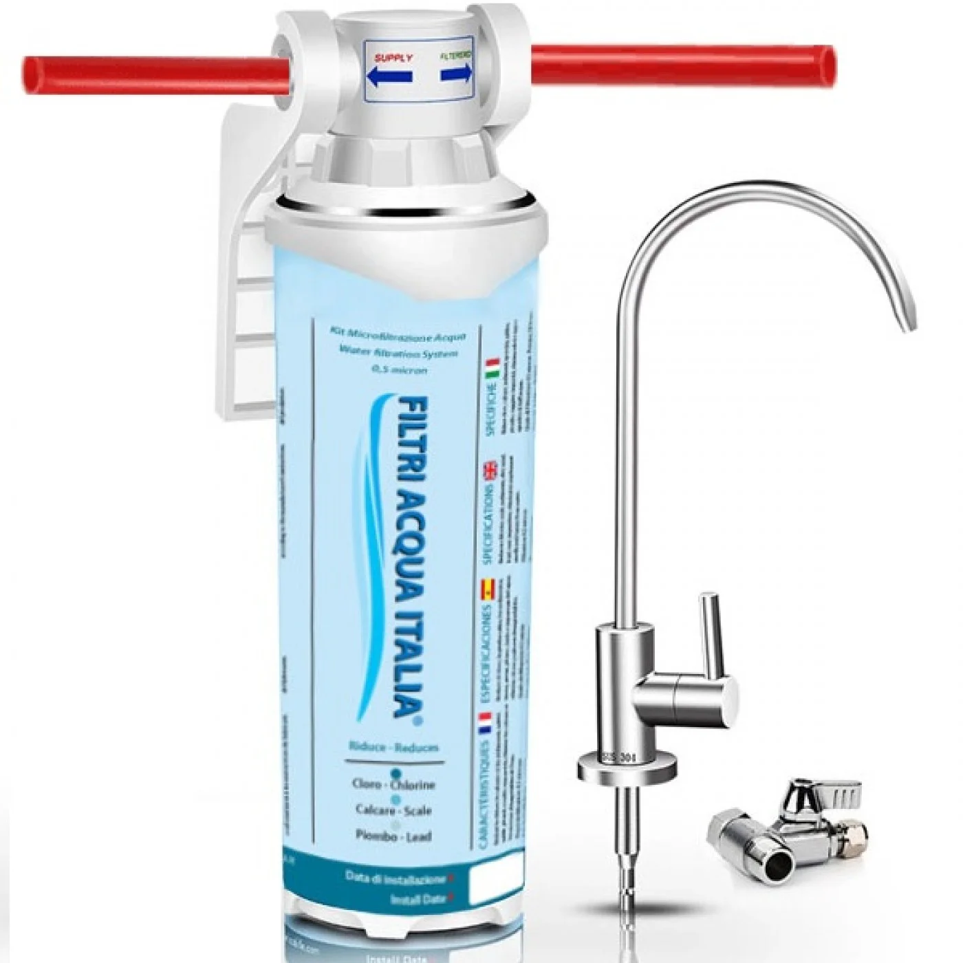 Kit Microfiltrazione Acqua di Filtri Acqua Italia® Kit Microfiltrazione Acqua di Filtri Acqua Italia®