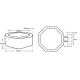 Piscina idromassaggio gonfiabile Python 5/6 Posti da esterno 195x195 Netspa Piscina idromassaggio gonfiabile Python 5/6 Posti da esterno 195x195 Netspa