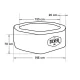 Piscina idromassaggio gonfiabile 5/6 Posti 195x195 Silver NETSPA Piscina idromassaggio gonfiabile 5/6 Posti 195x195 Silver NETSPA