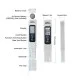 TESTER TDS CONDUCIBILITA' E TEMPERATURA MISURATORE SOLIDI DISCIOLTI TESTER TDS CONDUCIBILITA' E TEMPERATURA MISURATORE SOLIDI DISCIOLTI