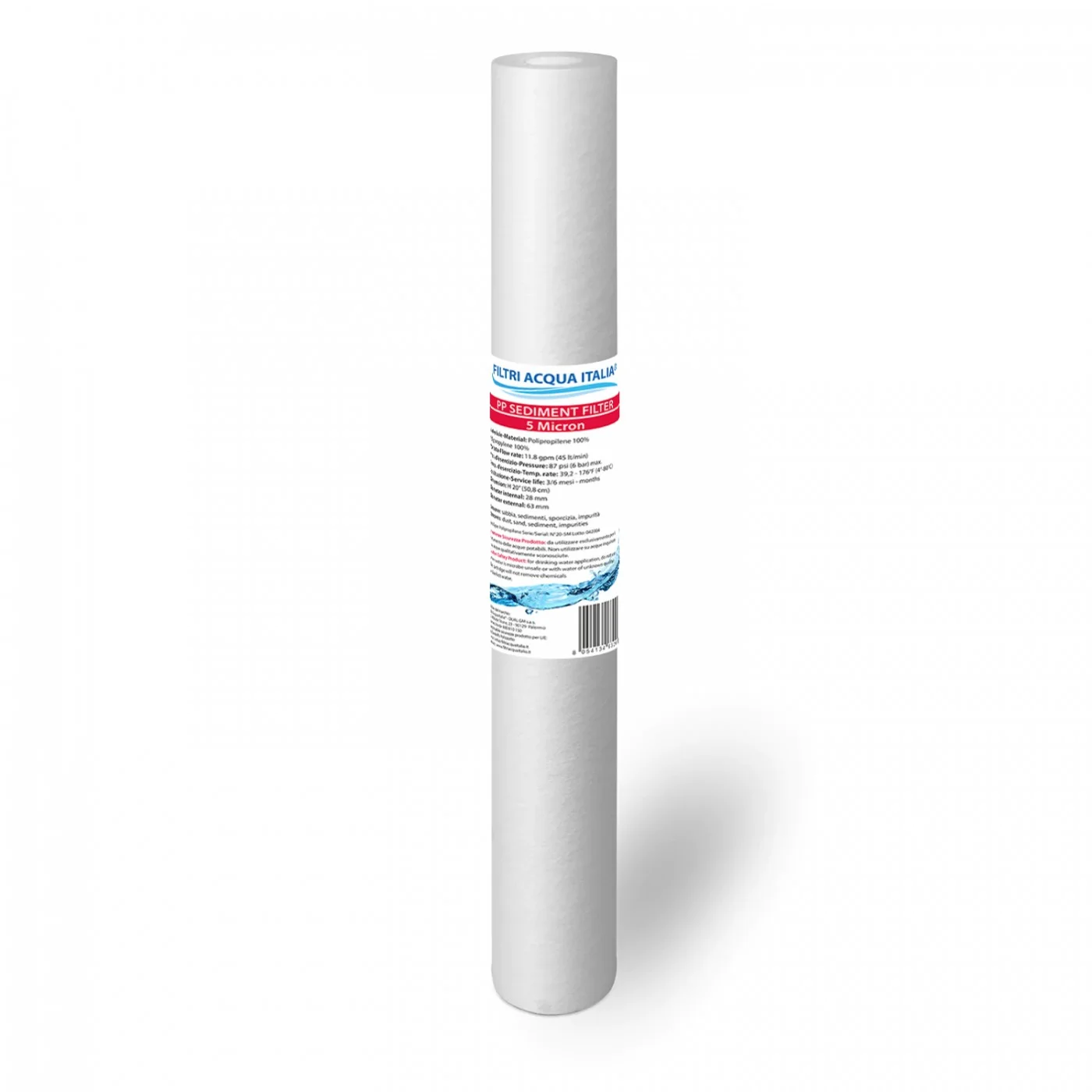 CARTUCCIA POLIPROPILENE 20"MICRON 5 CARTUCCIA POLIPROPILENE 20"MICRON 5