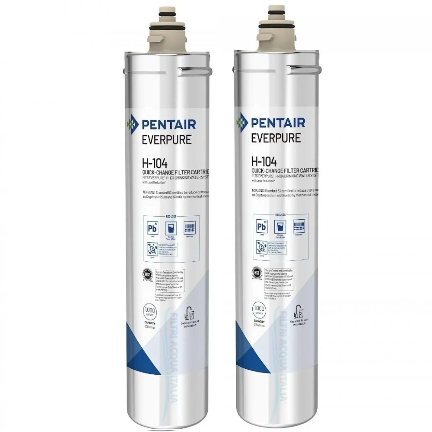 EVERPURE H104 EV9612-16 Set 2 Pezzi