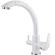 RUBINETTO 3 VIE BIANCO PER DEPURATORE ACQUA RUBINETTO 3 VIE BIANCO PER DEPURATORE ACQUA